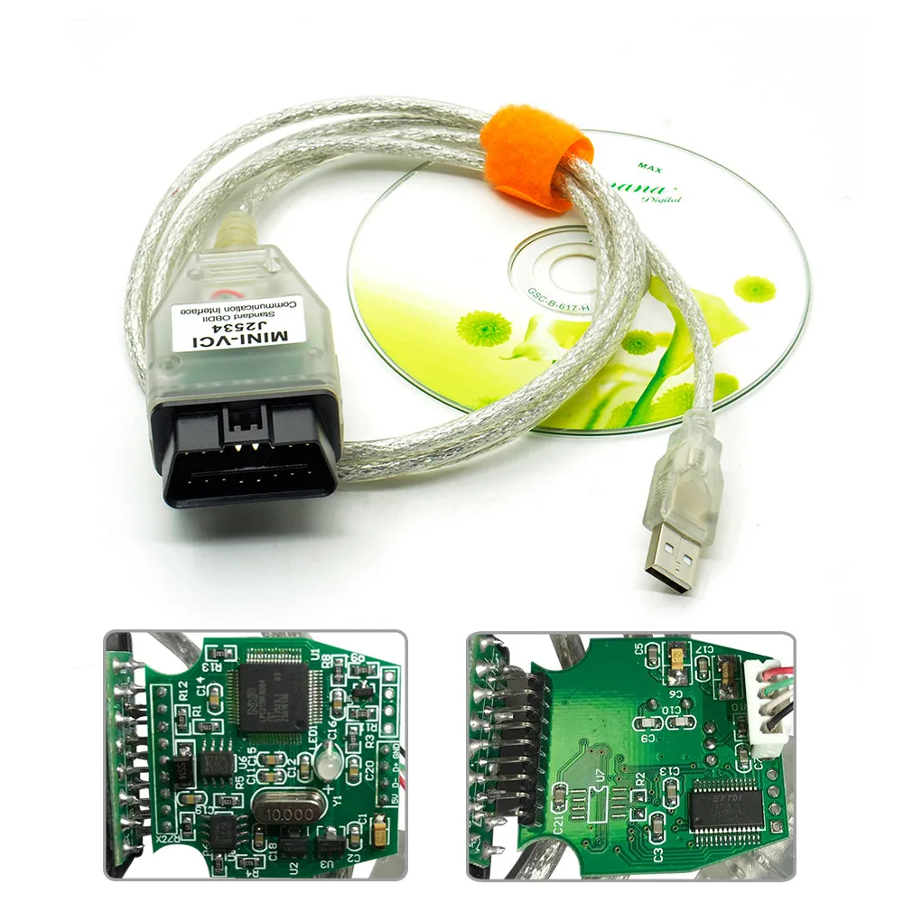 

2017 Latest MINI VCI for Toyota TIS Techstream V10.30.029 Single Cable MINI VCI for Toyota J2534 Diagnostic Tool Free Shipping