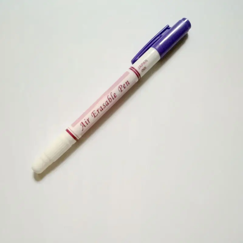 JHG Two Side Erasable Pen Water Soluble Marker Pen For Fabric Paint Invisilbe Ink Pen Replace Tailor's Chalk Marker Stitch Pen2