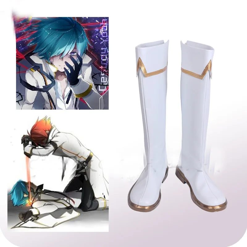 

SOUND VOLTEX Tsumabuki Left Cosplay Shoes Boots Halloween Carnival Party Costume Accessories