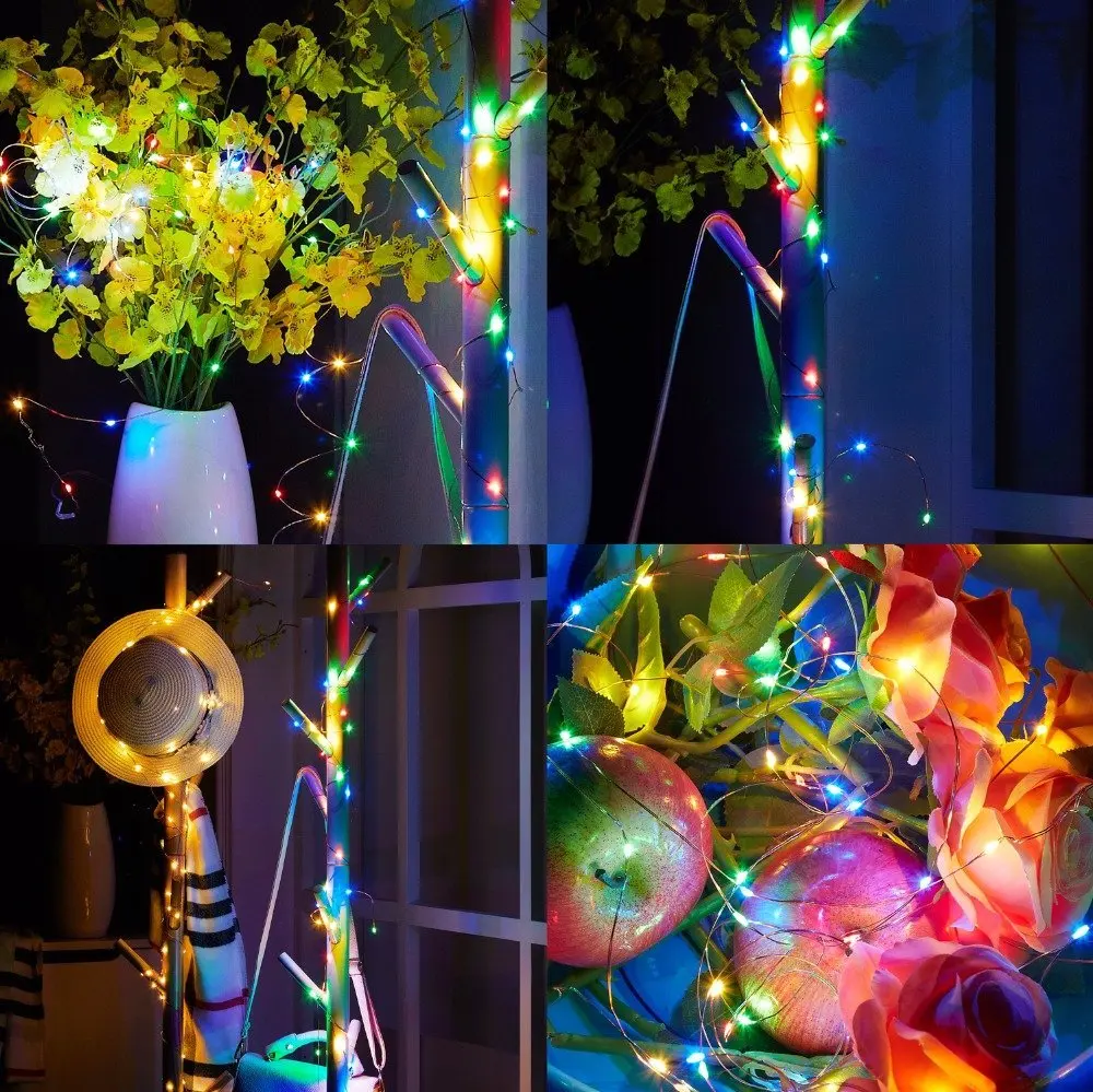 LED String lights Holiday lighting For Fairy Christmas Garland Wedding Party Decoration (10)