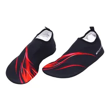 New Sale MYLEYON Men Skin Shoes Water Shoes Aqua Diving Sport Socks Pool Beach On Surf black&red/black&blue