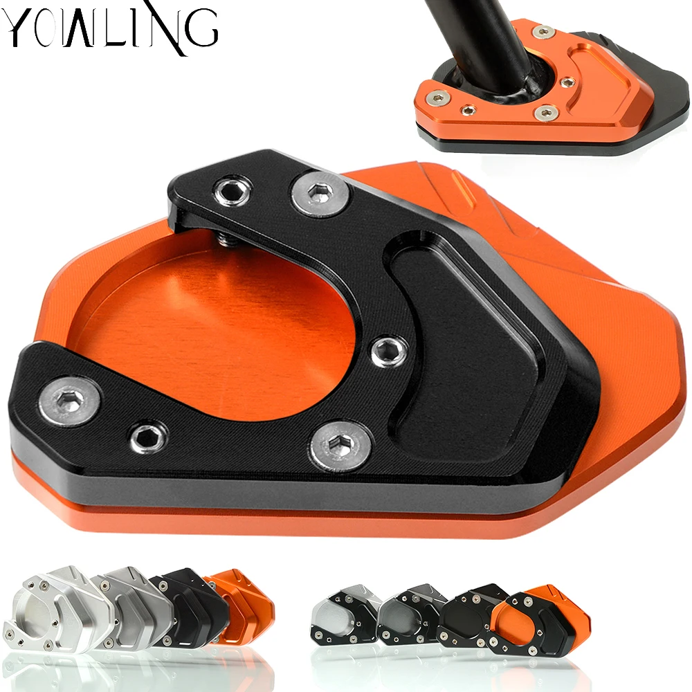 

Motorcycle Foot Side Stand Enlarger Extension Kickstand Plate Pad FOR KTM 690 Enduro SMC R 990 950 Adventure 990 Supermoto R/T