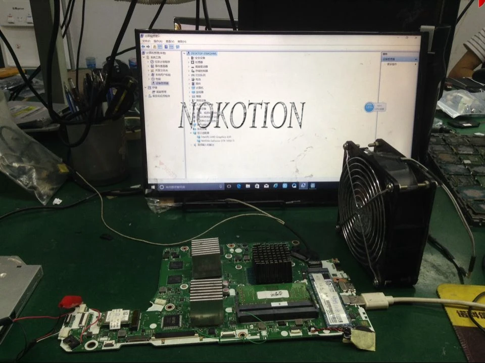 NOKOTION DH5VF LA-F952P основная плата для acer AN515-52 AN515 материнская плата для ноутбука HD630+ GTX 1050 Ti SR3YY I7-8750H процессор полностью протестирован