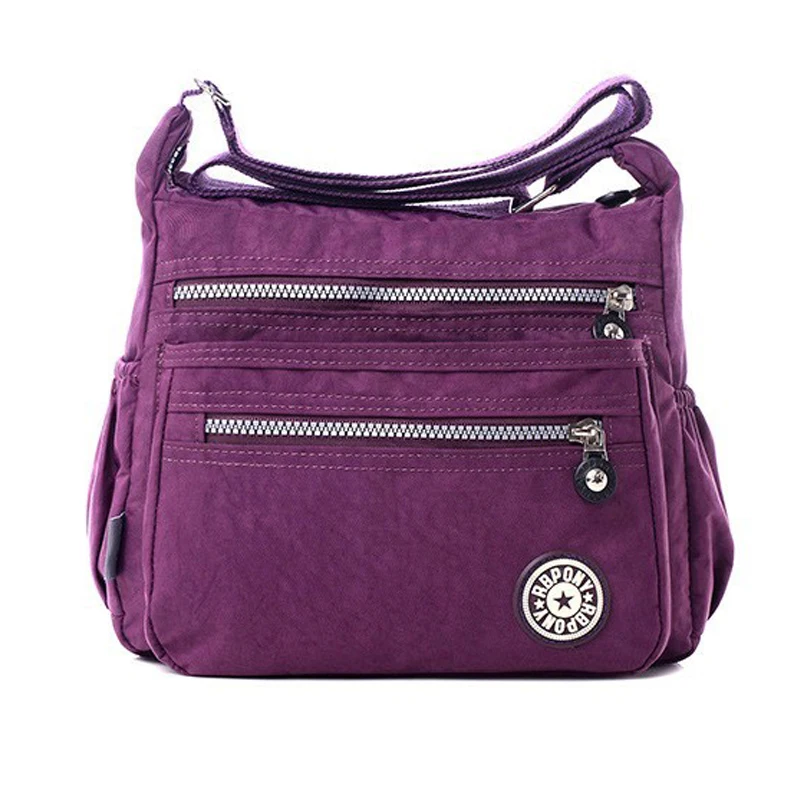 النساء النايلون حقيبة ساعي عارضة السفر الإناث Crossbody أكياس للماء كبيرة قدرة حقيبة كتف للنساء المحافظ للنساء النساء النايلون حقيبة ساعي عارضة السفر الإناث Crossbody أكياس للماء كبيرة قدرة حقيبة كتف للنساء المحافظ للنساء