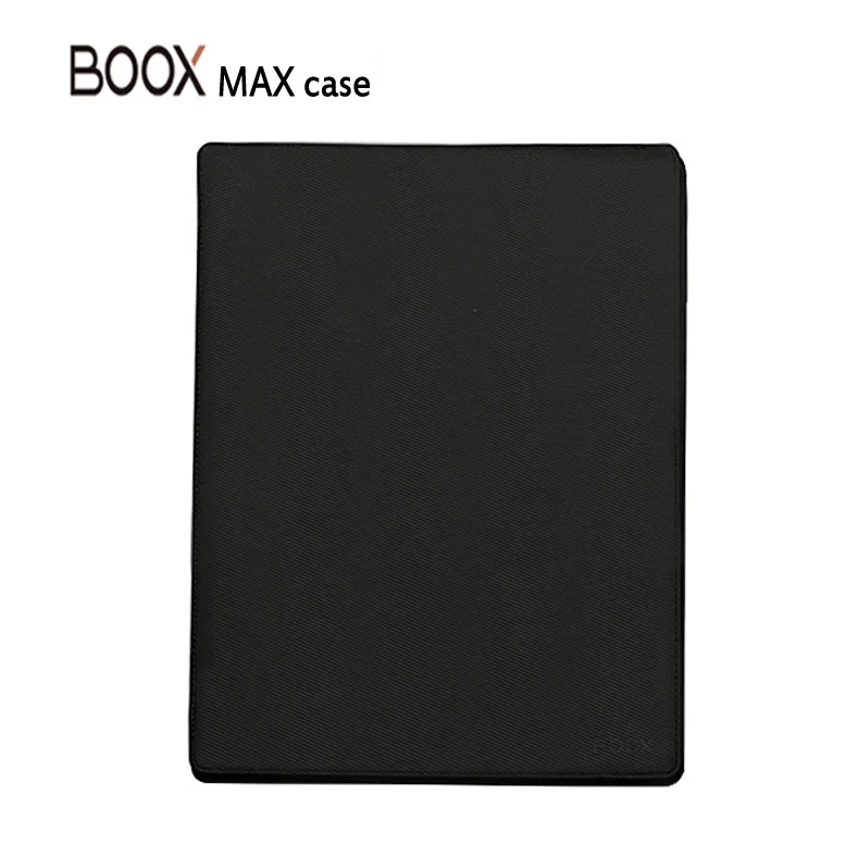 

New Model Onyx Boox Max2 Holster Embedded Original Leather case For MAX2/MAX Ebook Case Top Sell Black Cover
