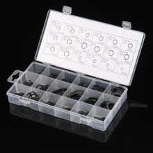 High Quality 225Pcs/set Metal Internal Circlip Snap Ring Black Assortment Set With Box