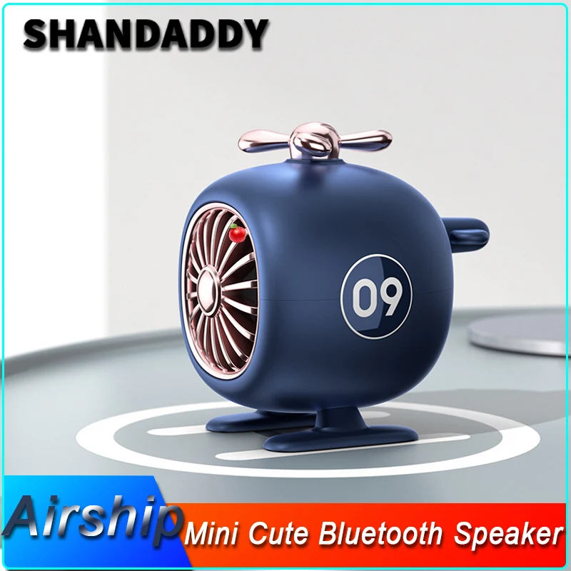 

Multifunction portable wireless speaker Bluetooth speaker Aircraft modeling soundbar for xiaomi Radio Best gift to child