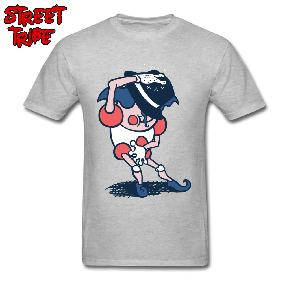 Mr. Mike 2342 Printed On Fall 100% Cotton O-Neck Men T Shirt Street Tshirts Faddish Short Sleeve T Shirts Free Shipping Mr. Mike 2342 grey