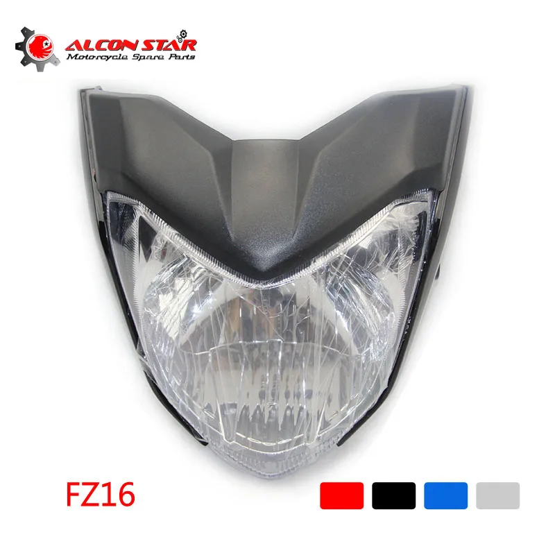 

Alconstar- Universal Motorcycle Headlight Assembly Headlamp Light With Bulb Bracket Fit for Yamaha FZ16 YS150 FZER150 Light