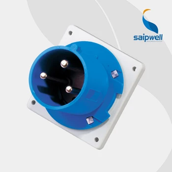 

*IP44* 3 Poles 63A 230V Waterproof Flush Type Plug Industrial Purposes / Electric Concealed Plug (SP-1981)
