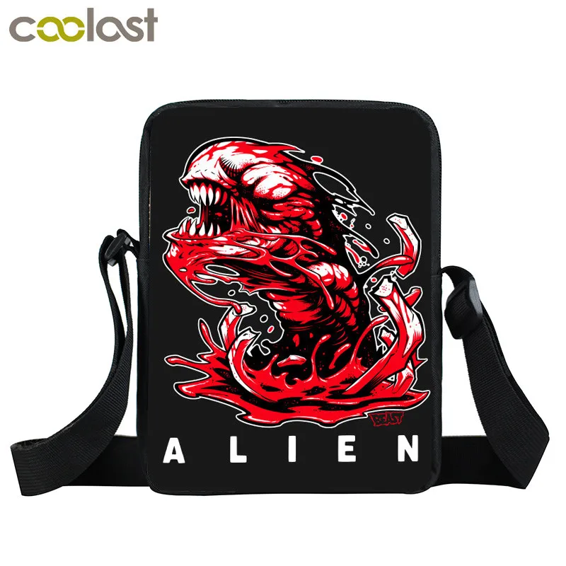 

Luxury Handbags Women Bags Designer Crossbody Bags for Boys Girls School Bag Alien VS Predator Kids Mini Messenger Bag Kids Gift