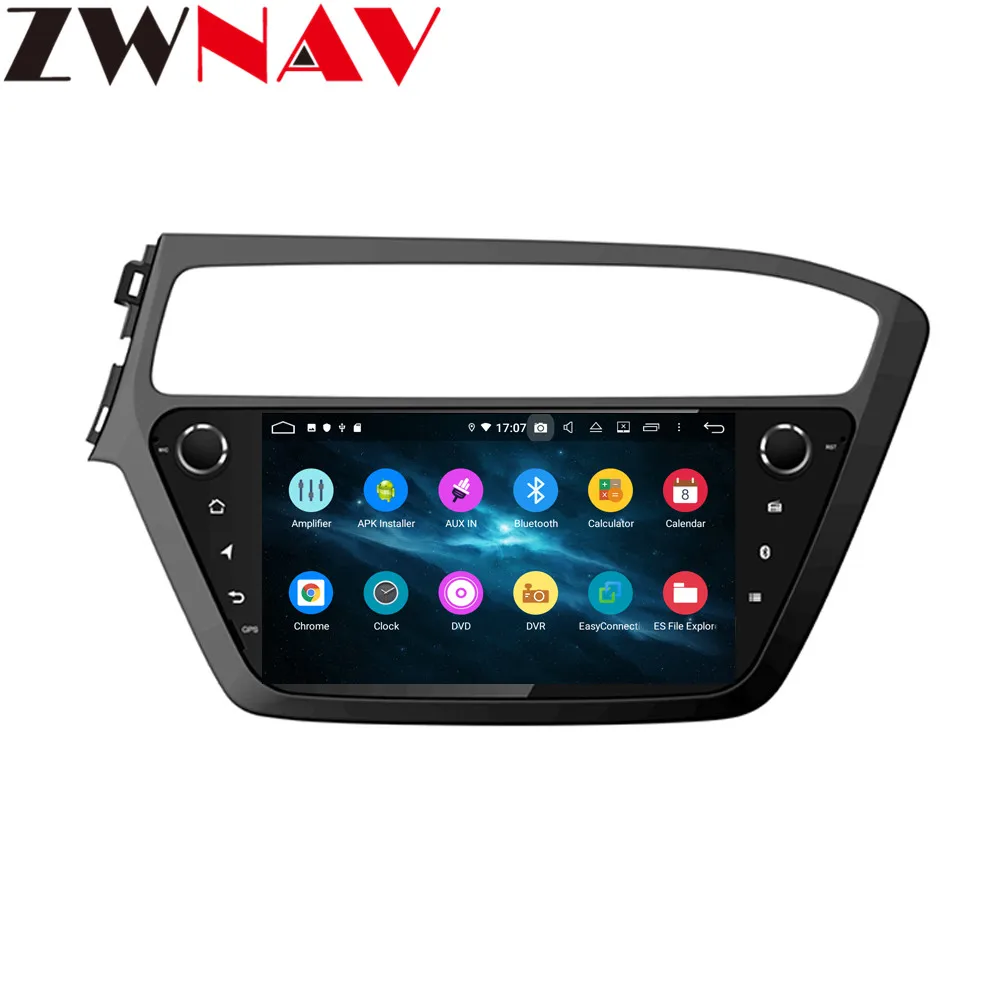 Top Android 9 4+64G DSP Car No 2 din Player GPS Navigation For HYUNDAI I20 2018 Head Unit Multimedia Player Tape Recorder 2