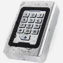IP68 с rfid-меткой водозащитные дверь контроллер доступа 2000 Пользователь 125 кГц или 13,56 МГц с Wiegand 26