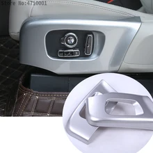 ABS Chrome Car Seat Side Decoration Cover Frame Trim For Land Rover Discovery 5 2017-18 For Range Rover Velar RR Sport 2018 ABS Chrome Car Seat Side Decoration Cover Frame Trim For Land Rover Discovery 5 2017-18 For Range Rover Velar RR Sport 2018