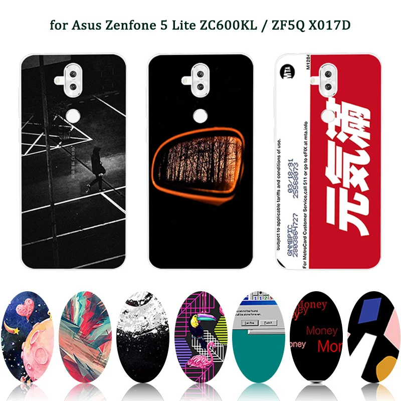 Ясно ТПУ для Asus Zenfone 5 Lite ZC600KL 6 0 &quotМягкие силиконовые Защита корпуса китайских Coque