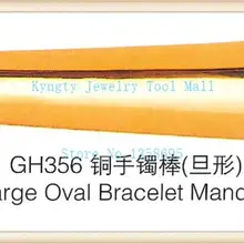 Новейшие латунь Овальный браслет Оправки Ювелирный инструмент