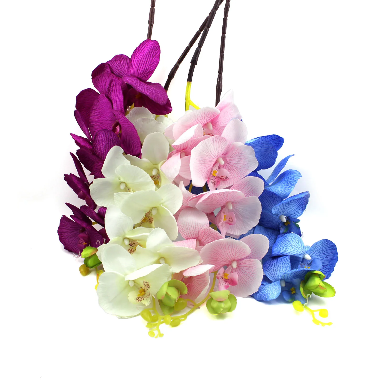 Artificial Butterfly Orchid Silk Flower Home Wedding Party Decor Phalaenopsisin Artificial