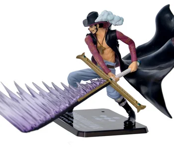 

2017 new Japan anime one piece Hawkeye Dracule Mihawk action figure pvc model toy 14cm chritmas gift hot sale free shipping