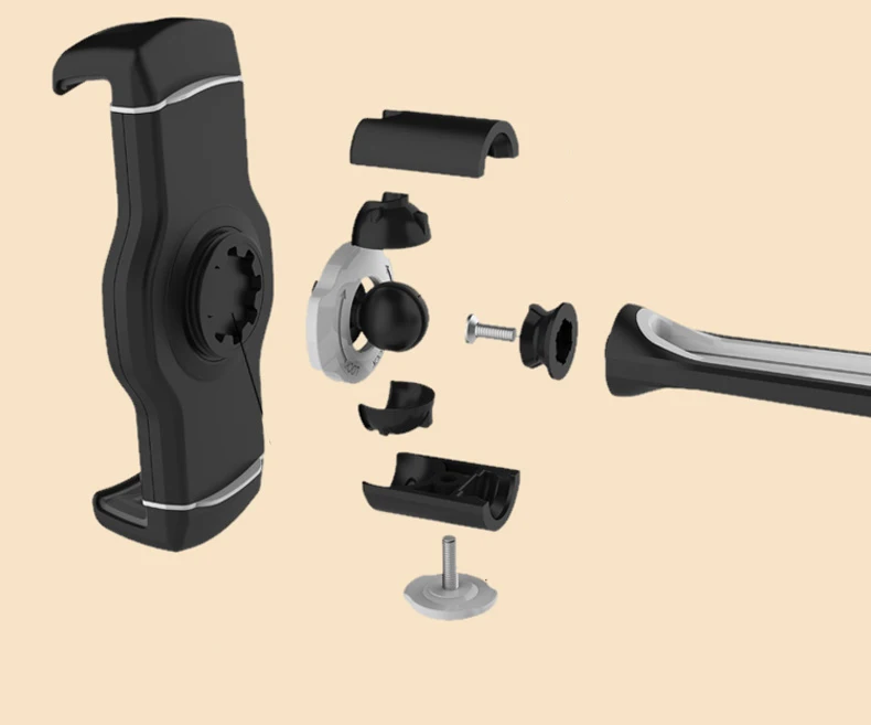  Aluminum Tablet Desk Bed Mount Lazy Stand Adjustable Cell Phone Long Arm Holder for iPad 4 2018 Pro