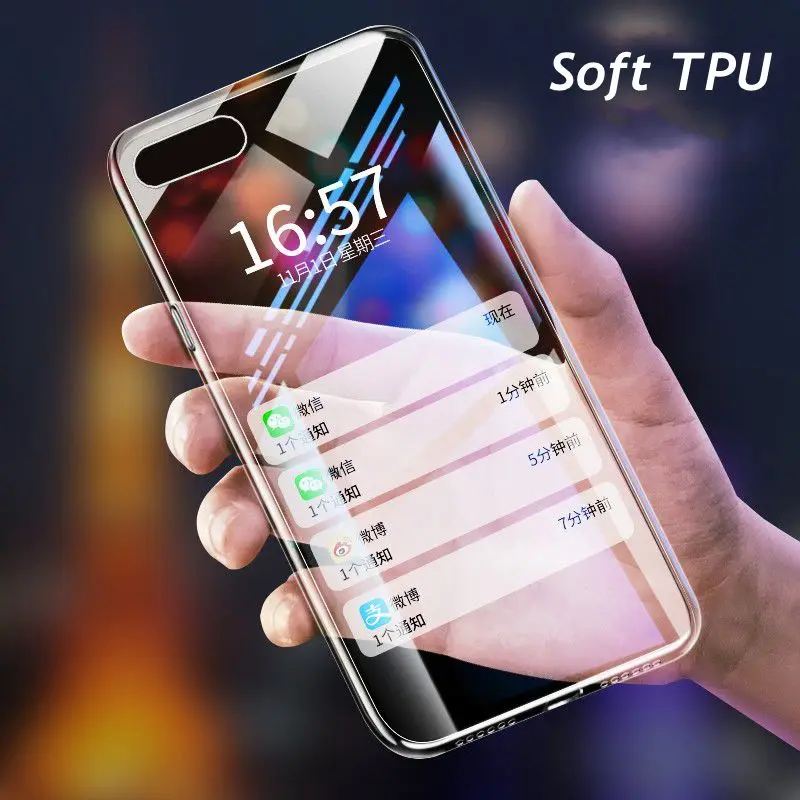 Прозрачный мягкий силиконовый чехол для iphone 7 8 6 6s Plus 7Plus 8Plus X XS MAX XR прозрачный