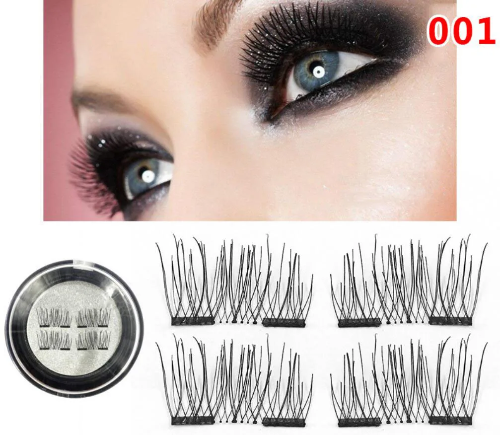 Eyelashes 3D Handmade Mink Reusable False Eyelashes Triple Natural Soft Hair