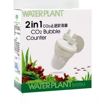 

2 in1 CO2 Bubble Counter & Check Valve 4/6mm tube - Aquarium Fish Tank Carbon Dioxide System