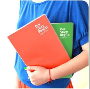 A4 copybook school Cute paper week diary books life journey notebook Color cover notepad novelty items Free shipping | Канцтовары для