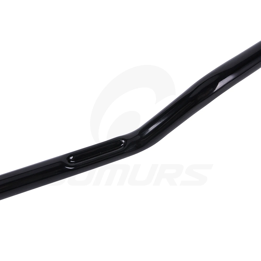OUMURS руль мотоцикла " 25 мм рукоятка черный хром для Harley Sportster XL883 1200 Yamaha Kawasaki Suzuki Ducati