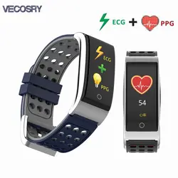Смарт-браслет E08, фитнес-браслет, монитор сердечного ритма, кровяное давление, часы ECG + PPG, умные наручные часы для IOS Android