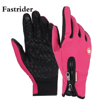 

Fastrider winter windstopper waterproof touch screen ski men gloves warm for outdoor riding women motorcycle gloves luva moto