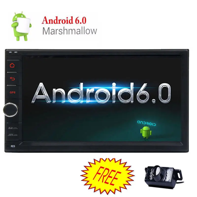Discount Quad Core Android 6.0 3G WIFI 7" Double 2DIN Car Radio Stereo MP3 Player GPS Nav cassette tape recorder In Center console 0 Discount Quad Core Android 6.0 3G WIFI 7" Double 2DIN Car Radio Stereo MP3 Player GPS Nav cassette tape recorder In Center console 0