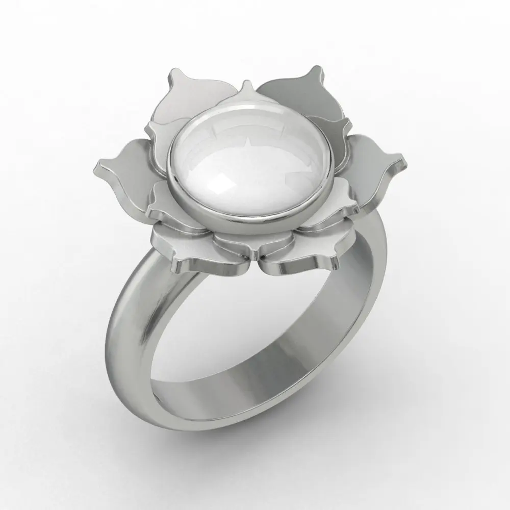 

Vintage Flower Petal Rings Wedding Rings for Women Wedding Bands Bridal Jewelry Engagement ring