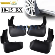 Mud flaps para lexus rx rx270 rx300 rx350 rx450h 2010-2015 mudflaps respingo guardas frente lama traseira aba mudguards 2014 2013 2012 11