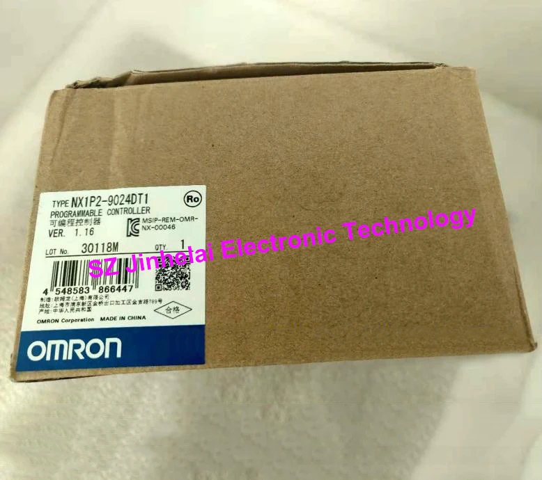 

New and original NX1P2-9024DT1 OMRON Programmable controller NX1P29024DT1
