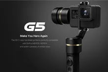 Feiyu G5 Handheld Gimbal for GoPro HERO5 5 4 Xiaomi yi 4k SJ AEE Action Cams Splashproof Bluetooth-enabled control Humanized