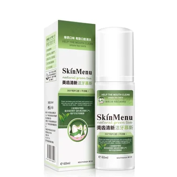 

New Teeth Cleaning Mousse Fresh Tone Remove Tooth Stains Eliminate Bad Breath Oral Cleaning Care Foam Natural Whitening Tool