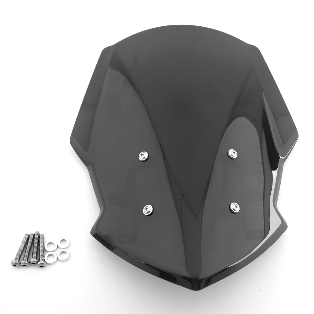 Areyourshop мотоцикл лобовое стекло ветровое стекло защита от ветра для Yamaha FZ 07 MT 07- аксессуары для мотоциклов крышка