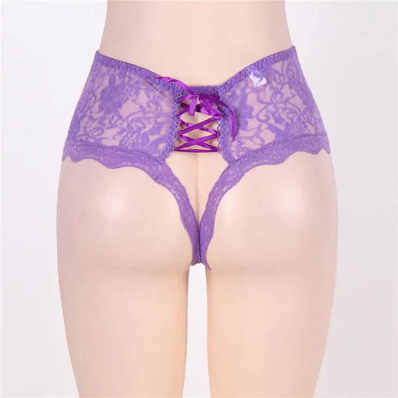 Comeondear Sexy Underwear Women 5XL 6XL Plus Size Sexy Panties for Women open Lace Erotic Womens Underwear Lingerie PB5011P