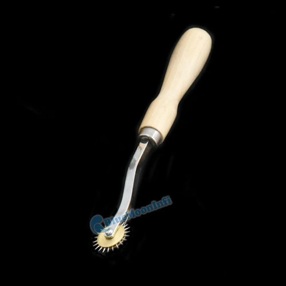 2 Pcs / Lot Leather Stitch Spacing Wheel Leathercraft Tools Roulette