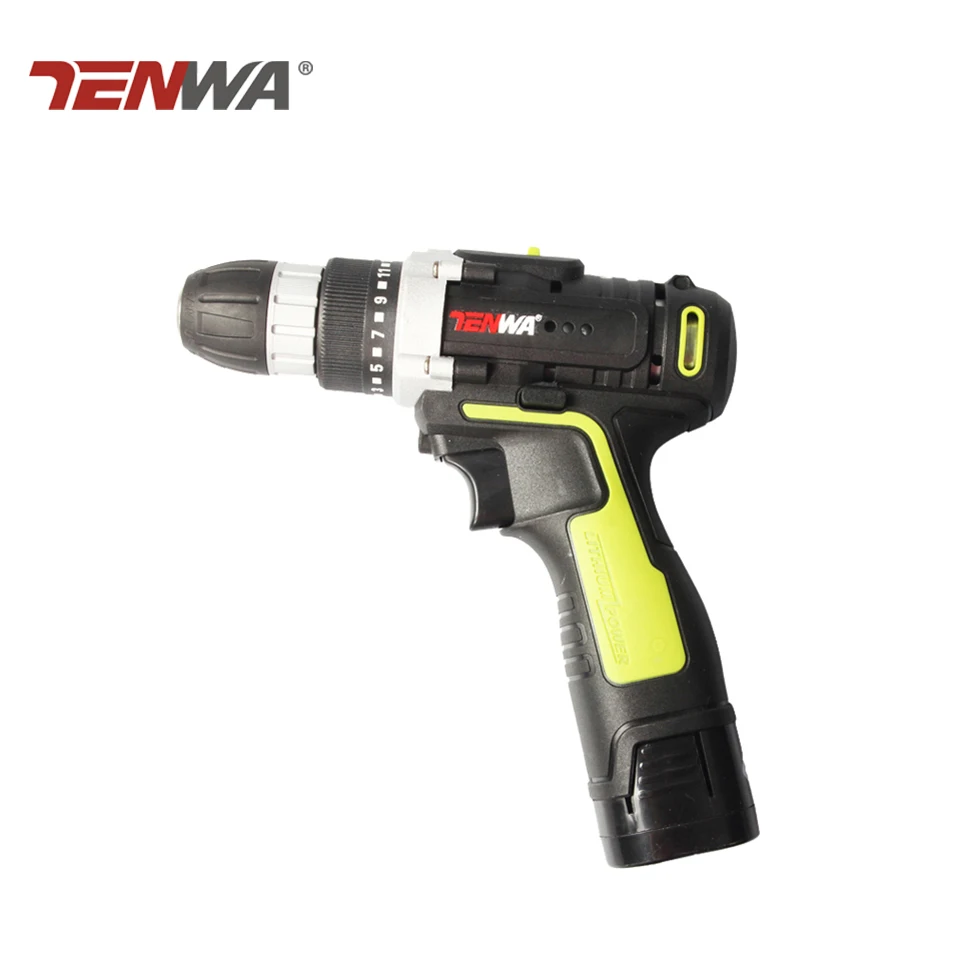 

Tenwa 16.8v Electric Drill Lithium-Ion Battery 2 speed New Design Cordless Drill with led working light Mini Screwdriver DIY