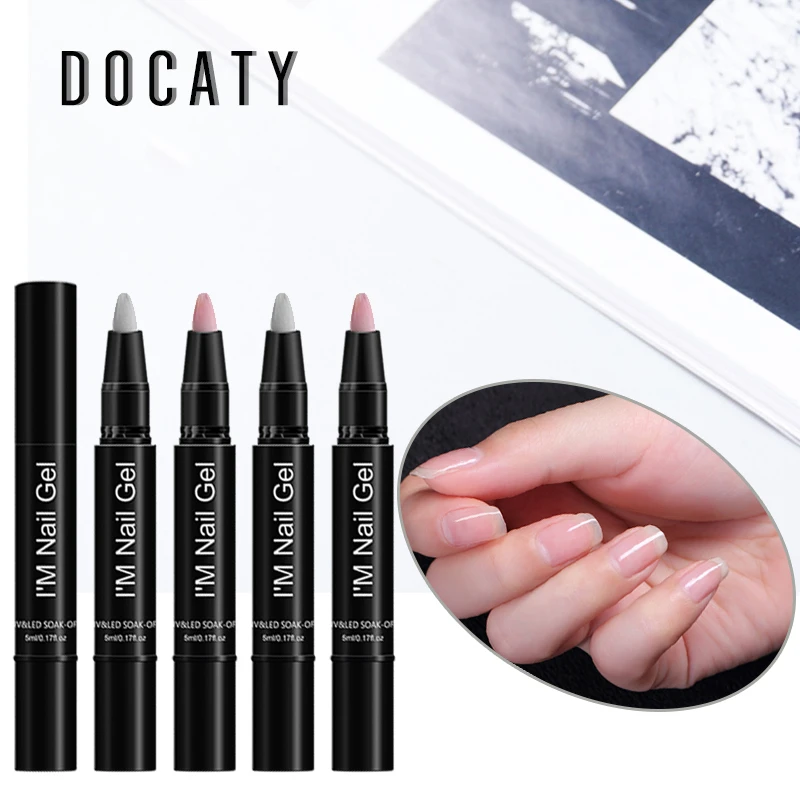 

Docaty Professional Acrylic Gel Nail Tools Set Painting Pen Art All for Manicure Tips UV Gel Nails Accessoires Primer
