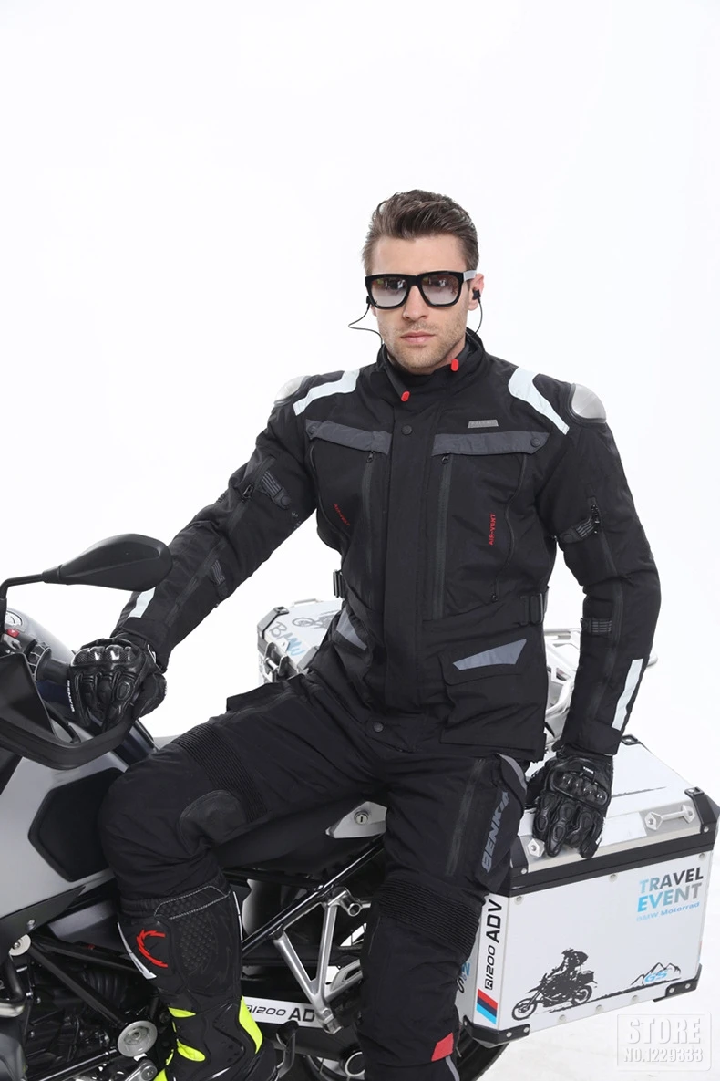 BENKIA зимние мотоциклетные штаны, штаны для гонок, ралли, со съемной теплой подкладкой, внедорожные брюки для мотокросса, мото штаны PW47