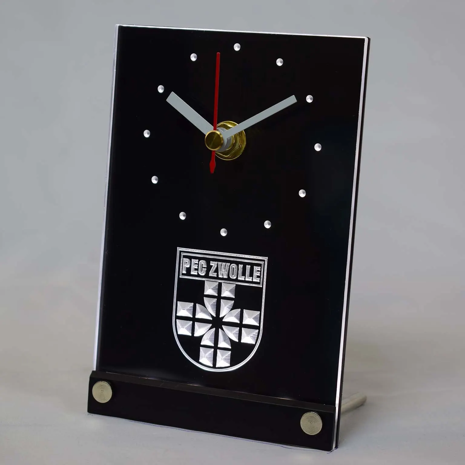  tnc1015 PEC Zwolle Eredivisie Football 3D LED Table Desk Clock