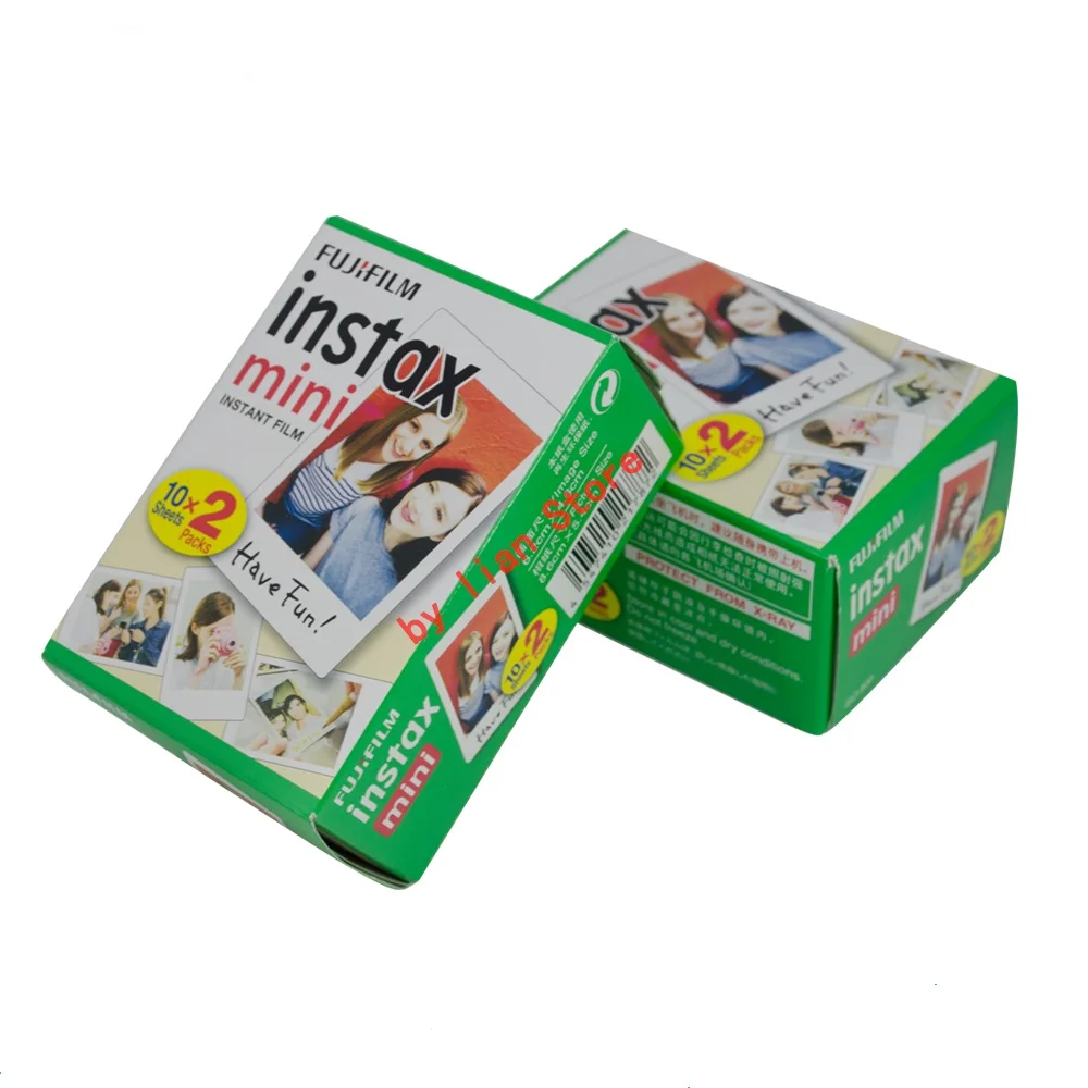 Пленка для камеры Fujifilm Instax mini 40 листов белая краевая 3 дюймовая мини пленка