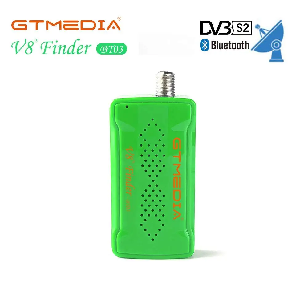 GTMEDIA мини спутниковый искатель Bluetooth DVB-S2 V8 finder BT03 Satfinder поддерживает систему Android ios и iphone для HD 1080p