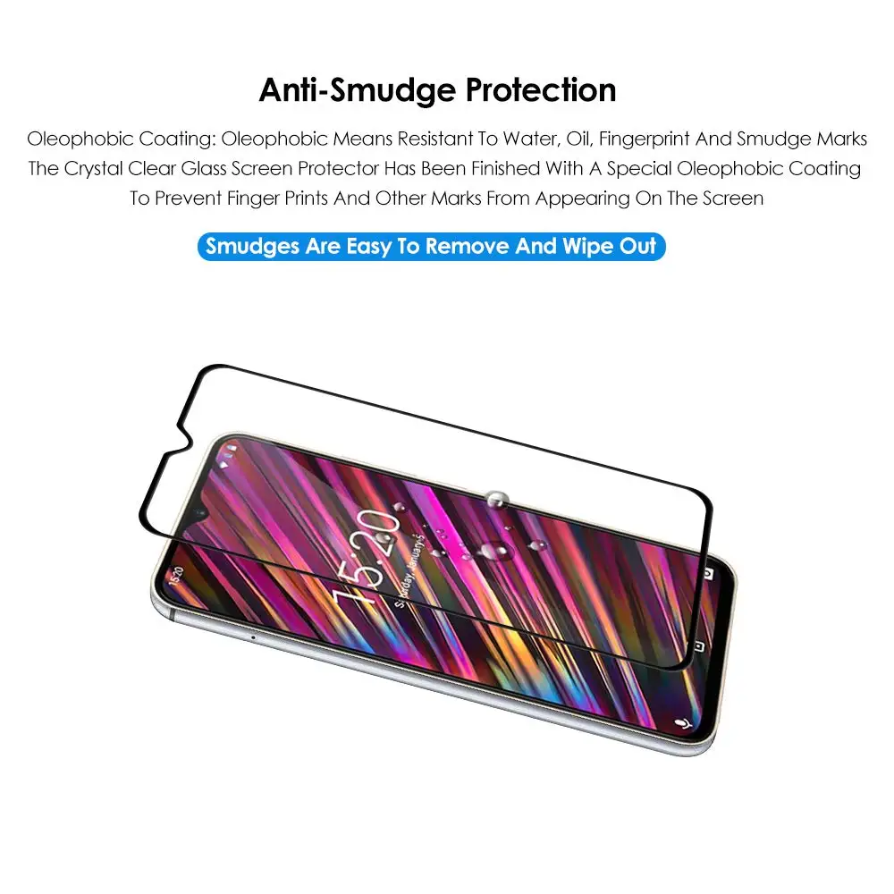 Закаленное стекло 9H для смартфона UMIDIGI F1 Play S3 Pro one max защита экрана защитное