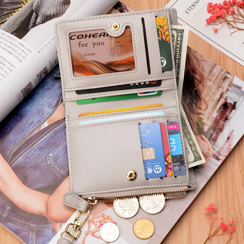 Кошелек COHEART Женский из искусственной кожи на молнии|tassel wallet|designer leather walletleather