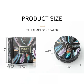 

Long-lasting Waterproof Loose Powder Makeup Oil Control Smooth Brighten Skin Concealer Powder Makeup Tools