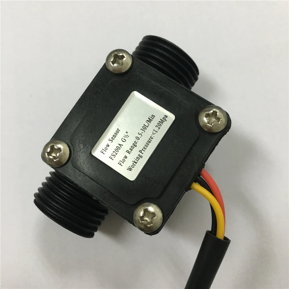 DN15 G1/2" plastic flow sensor FS200A in Flow Sensors from Tools on Alibaba Group