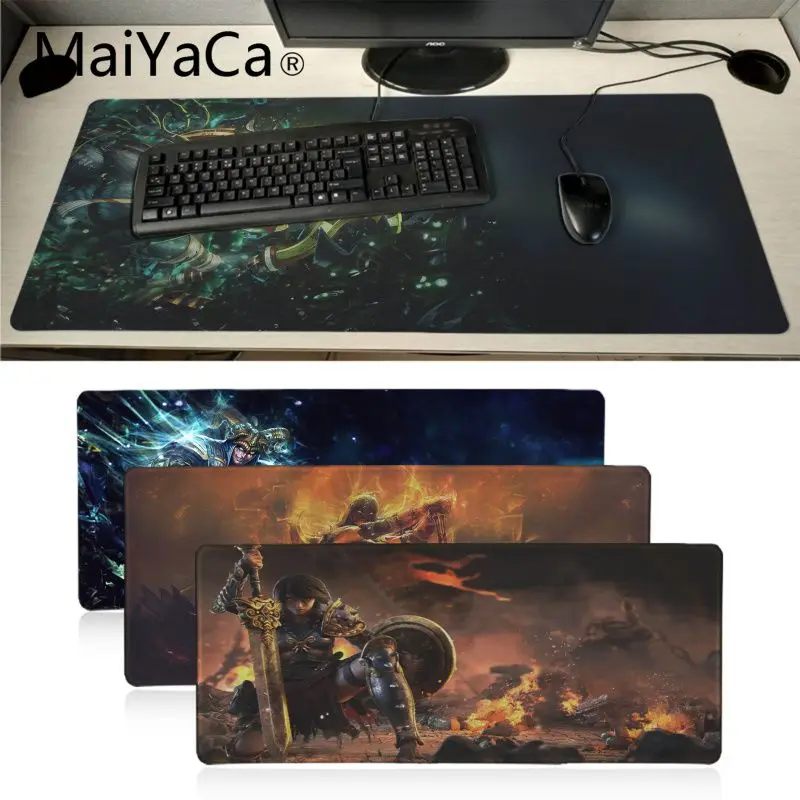 MaiYaCa Cool SMITE Moba game mouse pad gamer play mats